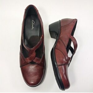 Clarks leather shoes